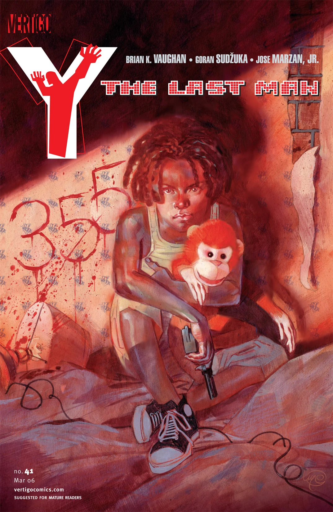 Y: The Last Man #41 (DC, 2006 — Cover A) cover